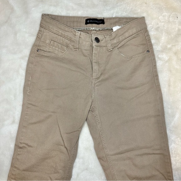 Lee Platinum Label Classic Tan Straight Leg Denim Pants - Picture 3 of 13